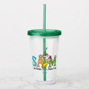 Dr. Seuss   I Am Sam. Sam I Am. Acrylic Tumbler