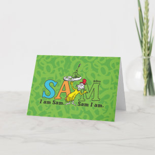 Dr. Seuss   I Am Sam. Sam I Am. Card