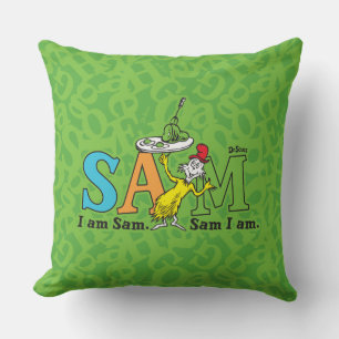 Dr. Seuss   I Am Sam. Sam I Am. Cushion