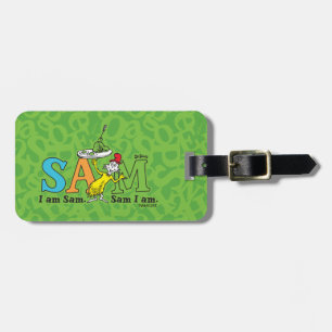 Dr. Seuss   I Am Sam. Sam I Am. Luggage Tag