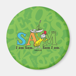 Dr. Seuss   I Am Sam. Sam I Am. Magnet