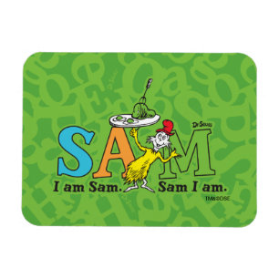 Dr. Seuss   I Am Sam. Sam I Am. Magnet