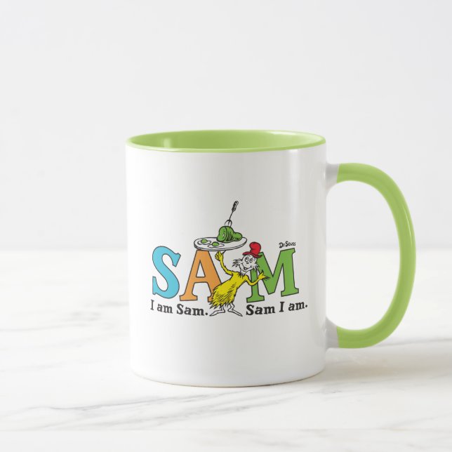 Dr. Seuss | I Am Sam. Sam I Am. Mug (Right)