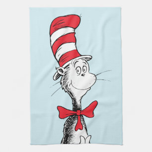 Dr. Seuss I Cat in the Hat Standing Tall Tea Towel