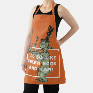 Dr. Seuss   I Do So Like Green Eggs and Ham Apron