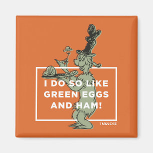 Dr. Seuss   I Do So Like Green Eggs and Ham Magnet