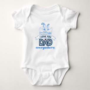 Dr. Seuss I Love You Dad Everywhere Baby Bodysuit