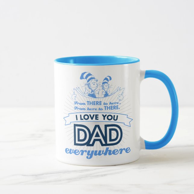 Dr. Seuss | I Love You Dad Everywhere Mug (Right)