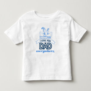 Dr. Seuss I Love You Dad Everywhere Toddler T-Shirt
