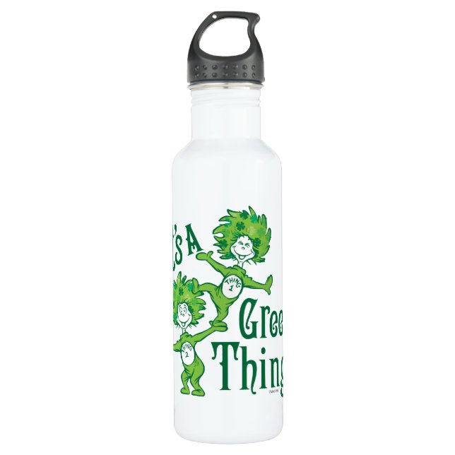 Dr. Seuss | It's a Green Thing! 710 Ml Water Bottle (Front)