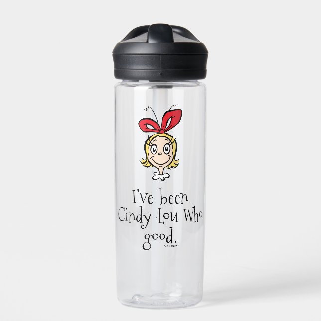 Dr. Seuss | I've Been Cindy-Lou Who Good Water Bottle (Front)