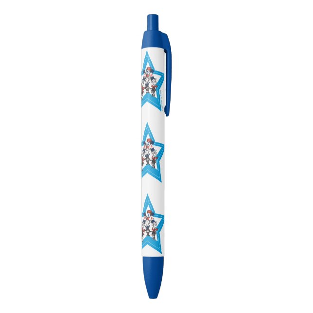 Dr. Seuss | Little Cats USA Hats Graphic Black Ink Pen (Bottom (Vertical))