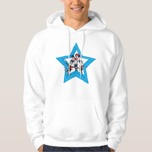 Dr. Seuss   Little Cats USA Hats Graphic Hoodie