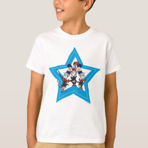 Dr. Seuss   Little Cats USA Hats Graphic T-Shirt