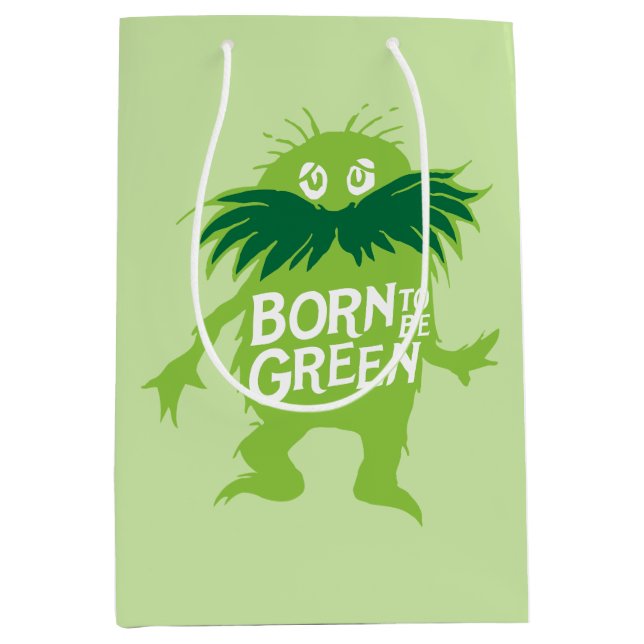Dr. Seuss | Lorax - Born To Be Green Medium Gift Bag (Front)
