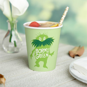Dr. Seuss Lorax - Born To Be Green Paper Cups