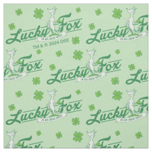 Dr. Seuss Lucky Fox In His Irish Socks Fabric