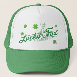 Dr. Seuss   Lucky Fox In His Irish Socks Trucker Hat