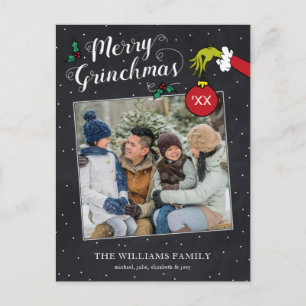 Dr. Seuss   Merry Grinchmas Holiday Postcard
