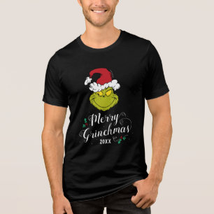 Dr. Seuss Merry Grinchmas Tri-Blend Shirt