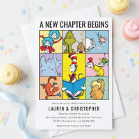Dr. Seuss New Chapter Begins Collage Baby Shower