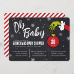 Dr. Seuss | Oh Baby Grinch Baby Shower<br><div class="desc">Invite all your family and friends to your Baby Shower with these festive Dr. Seuss chalkboard invites. Personalise by adding all your shower details.</div>