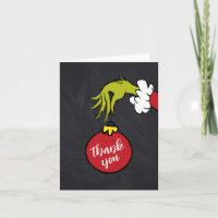 Dr. Seuss | Oh Boy Grinch Baby Shower Thank You