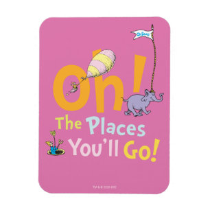 Dr. Seuss   Oh! The Places Parade Magnet