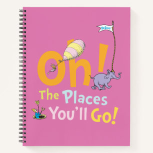Dr. Seuss Oh! The Places Parade Notebook