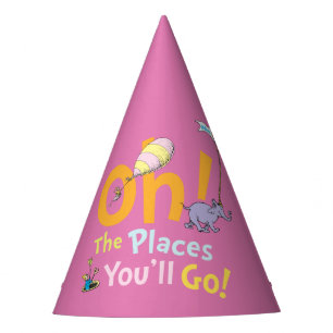 Dr. Seuss   Oh! The Places Parade Party Hat