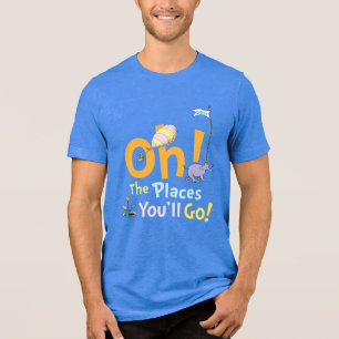 Dr. Seuss   Oh! The Places Parade Tri-Blend Shirt
