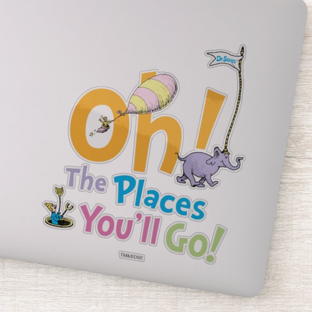 Dr. Seuss | Oh, The Places You'll Go! (Detail)