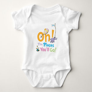 Dr. Seuss   Oh, The Places You'll Go! Baby Bodysuit