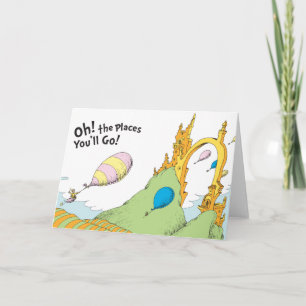 Dr. Seuss Oh, The Places You'll Go! Card