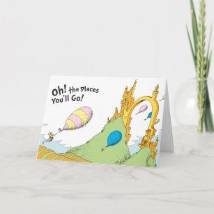 Dr. Seuss   Oh, The Places You'll Go! Card