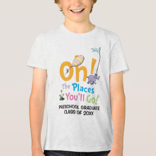 Dr. Seuss   Oh, The Places You'll Go! Class of Tri-Blend Shirt