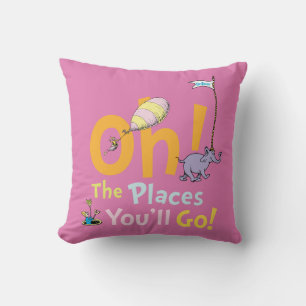 Dr. Seuss   Oh, The Places You'll Go! Cushion