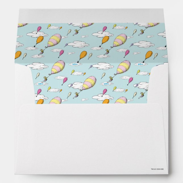 Dr. Seuss | Oh, The Places You'll Go! Envelope (Back (Bottom))