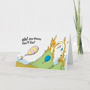 Dr. Seuss Oh, The Places You'll Go! Foil Greeting Card