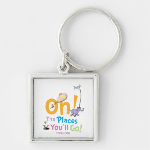 Dr. Seuss   Oh, The Places You'll Go! Key Ring