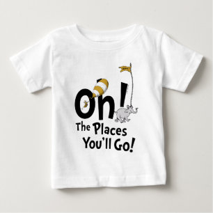 Dr. Seuss   Oh, The Places You'll Go! Retro Baby T-Shirt