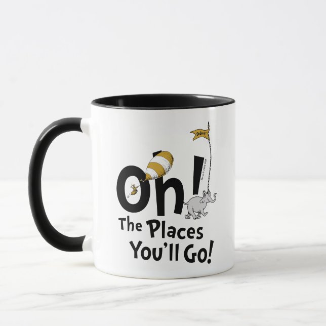 Dr. Seuss | Oh, The Places You'll Go! Retro Mug (Left)
