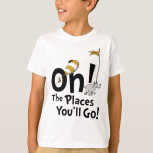 Dr. Seuss Oh, The Places You'll Go! Retro T-Shirt
