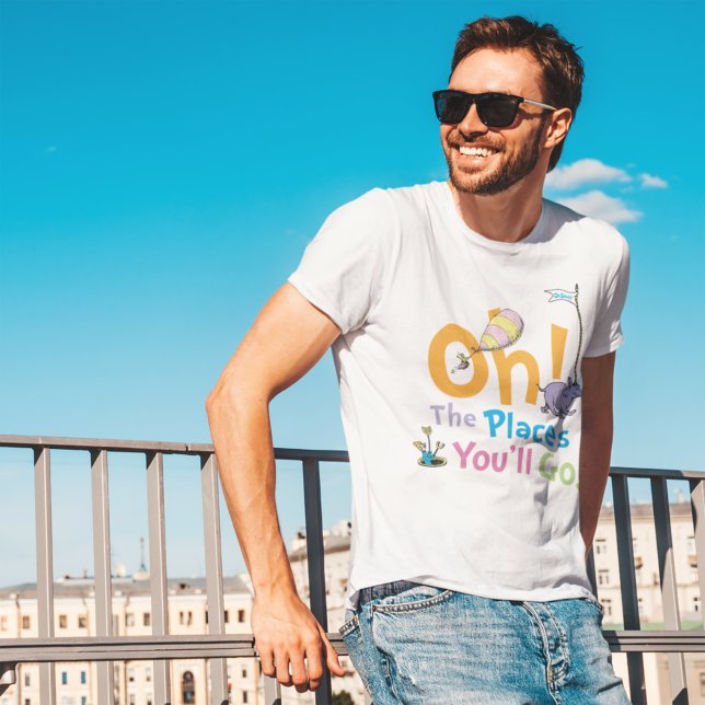 Dr. Seuss | Oh, The Places You'll Go! Tri-Blend Shirt (Creator Uploaded)