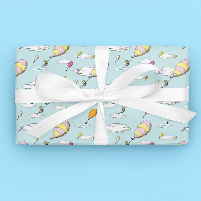 Dr. Seuss | Oh, The Places You'll Go! Wrapping Paper Sheet (Wrapped gift)