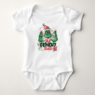Dr. Seuss   Old Grinch Claus Baby Bodysuit