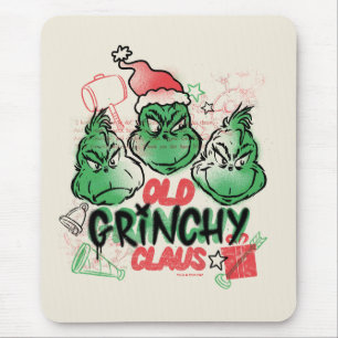 Dr. Seuss   Old Grinch Claus Mouse Mat