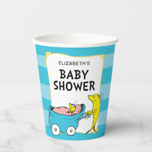 Dr. Seuss   One Fish - Boy Baby Shower Paper Cups