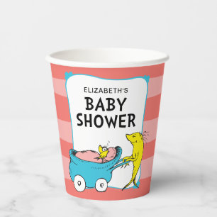 Dr. Seuss One Fish - Girl Baby Shower Paper Cups