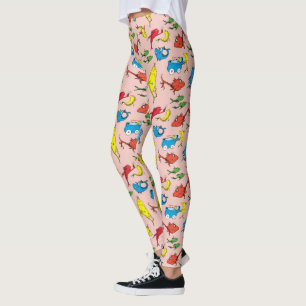 Dr. Seuss   One Fish Two Fish Pattern Leggings